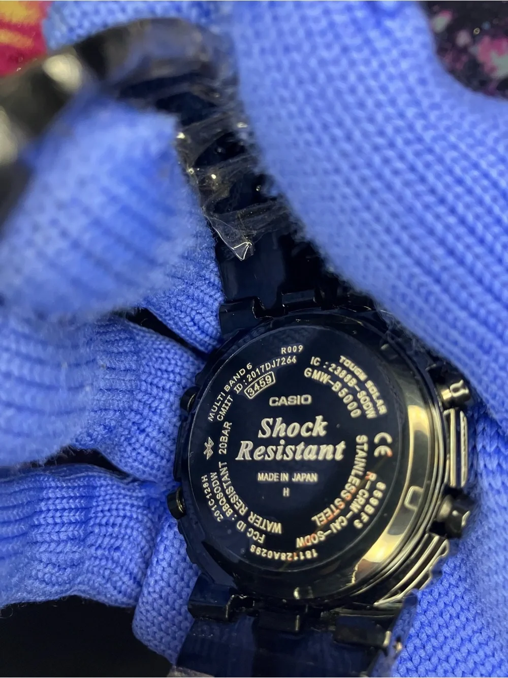 Custom G Shock Metal black Colorway